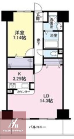 物件間取画像