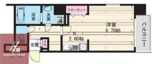 メゾン・ド・ヴィレ都島の物件間取画像