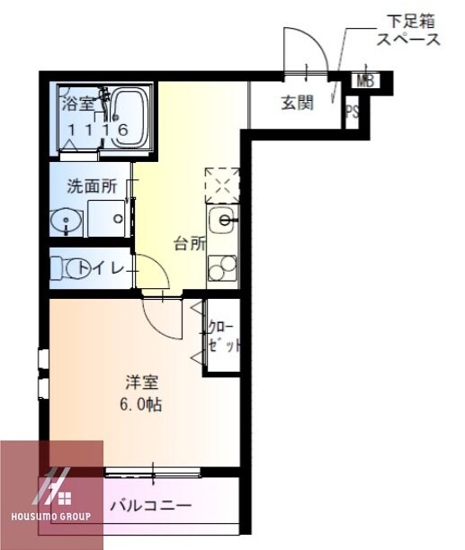 フジパレス城北公園通Ⅴ番館の物件間取画像