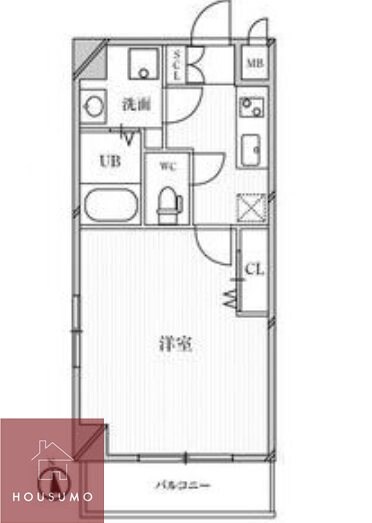 クレールソフィア都島の物件間取画像