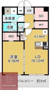 京橋パンションの物件間取画像