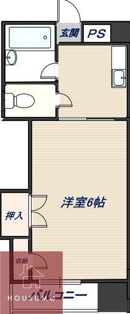 物件間取画像