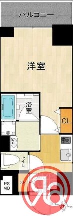 フォーチュン松屋町の物件間取画像