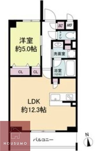 estageo関目高殿の物件間取画像