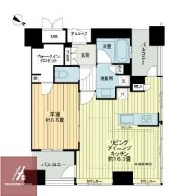 ジオ　グランデ梅田の物件間取画像