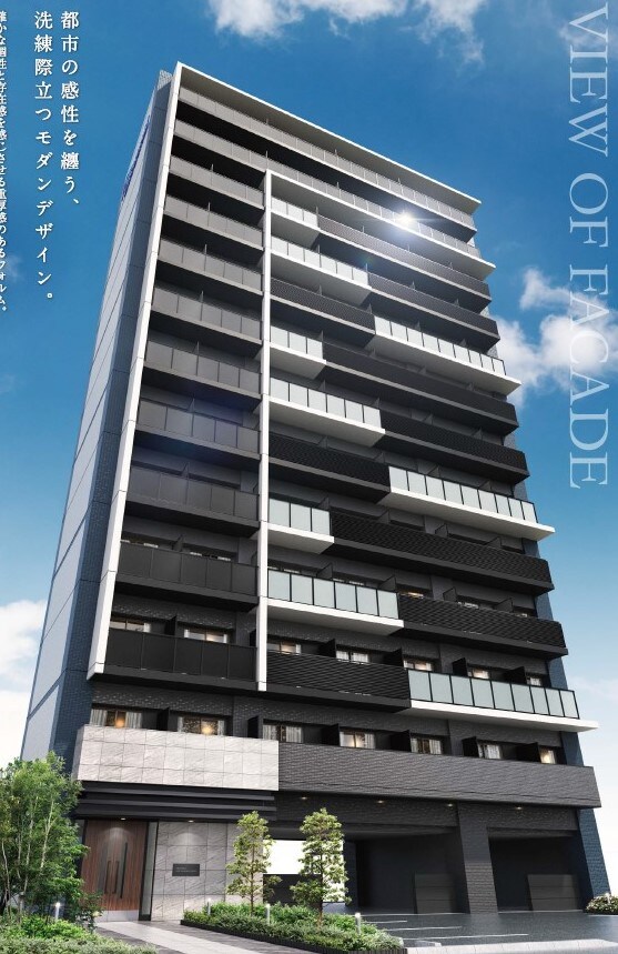 プレサンス野江内代ペルティエの物件外観写真