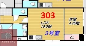 エタニティ蒲生の物件間取画像