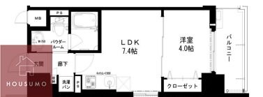 Ｌａ　ＣＡＳＡ　京橋の物件間取画像