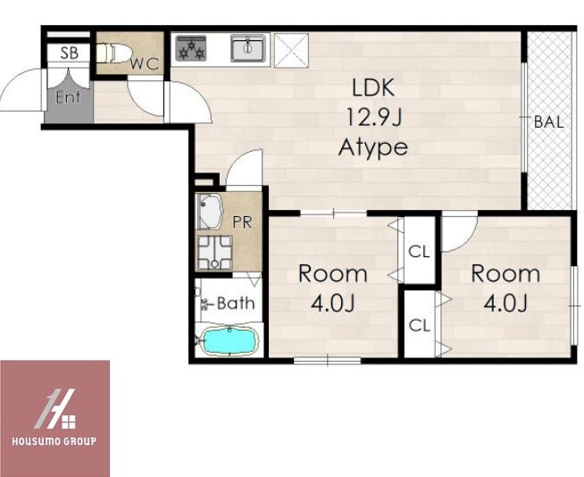 FeLiciare　HANATENの物件間取画像