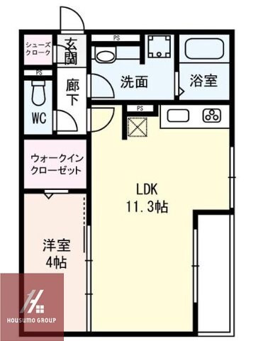 ボルボの物件間取画像