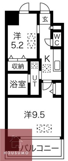 物件間取画像