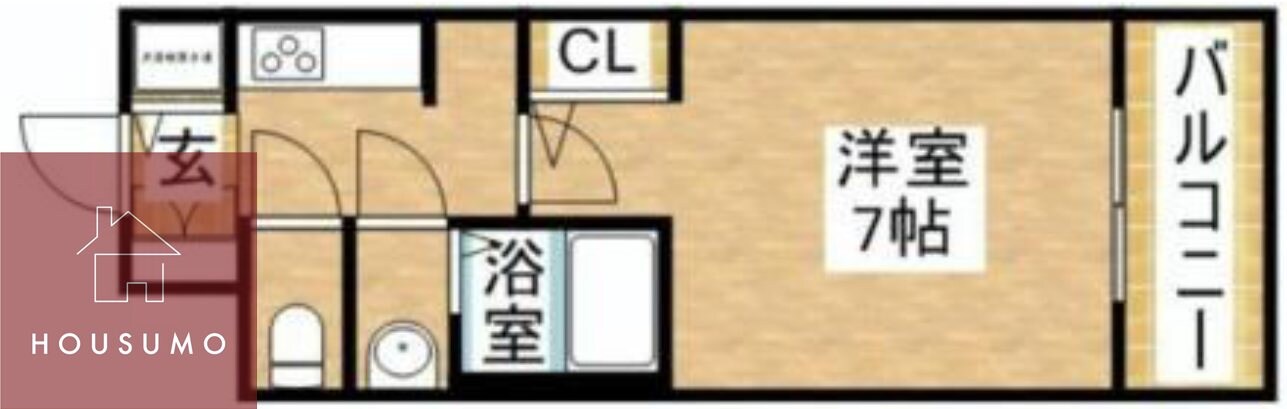 クレアート大阪トゥールビヨンの物件間取画像