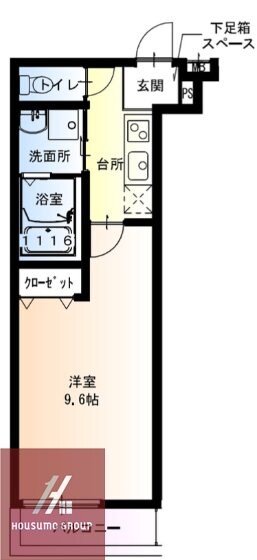 フジパレス緑Ⅱ番館の物件間取画像