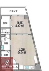アルカンシェルコート緑橋の物件間取画像