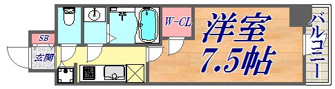 エスリード神戸ハーバーテラスの物件間取画像