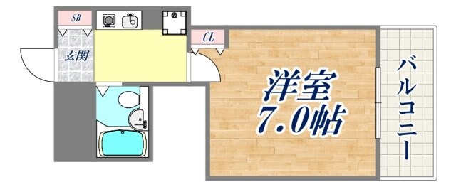 アスライフ湊川公園の物件間取画像