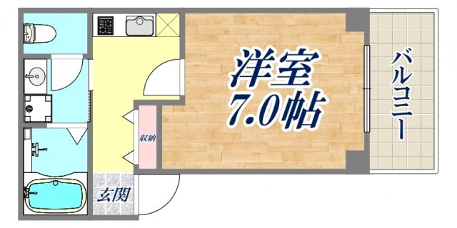 永光ビルディングの物件間取画像