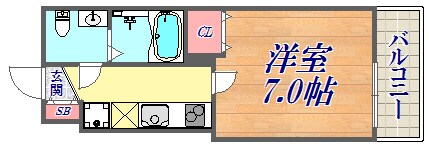 セレニテ神戸西クレアの物件間取画像