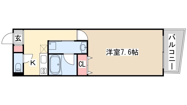 CITYSPIRE神戸元町1の物件間取画像
