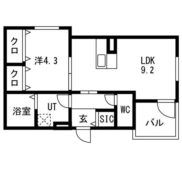 Anecis桜山西の物件間取画像