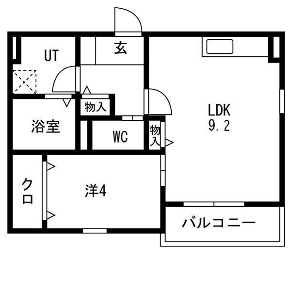 Anecis桜山西の物件間取画像