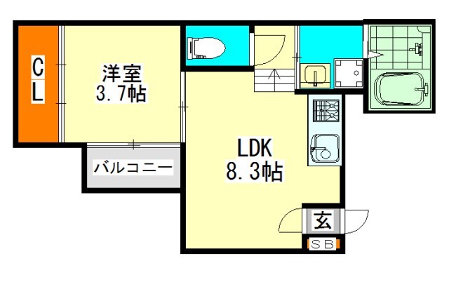 モンドグロッソ千種の物件間取画像