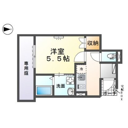 エミフル妙音の物件間取画像