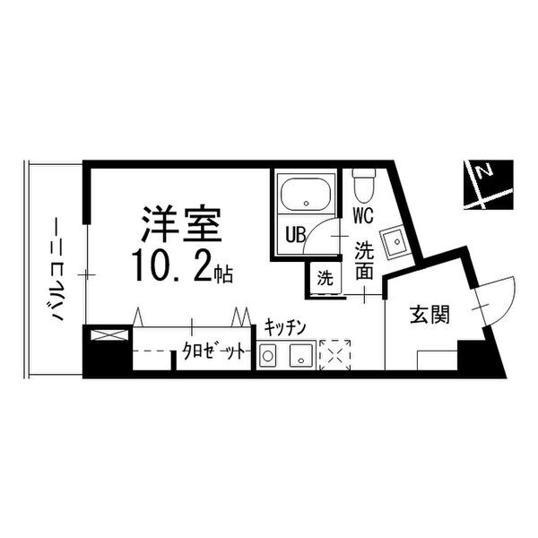 plusM MOTOYAMAの物件間取画像
