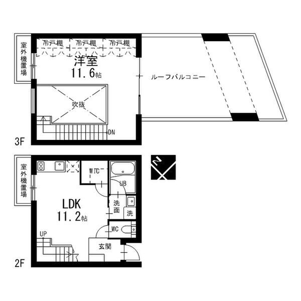 plusM KAKUOZANIIの物件間取画像