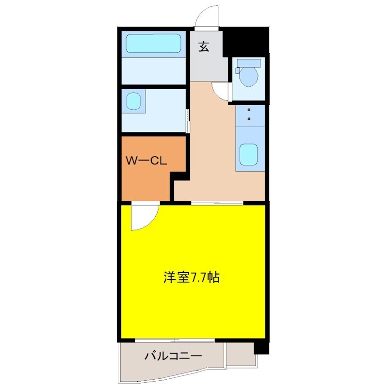 The Sun Chikusaの物件間取画像