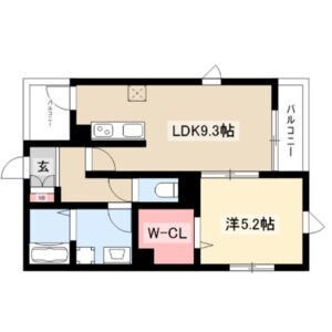 Juno川名の物件間取画像