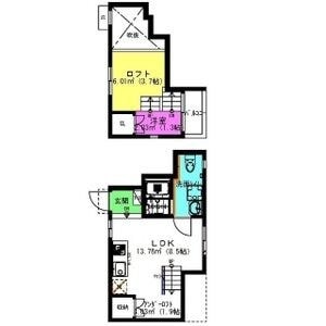 Venus-IIIの物件間取画像