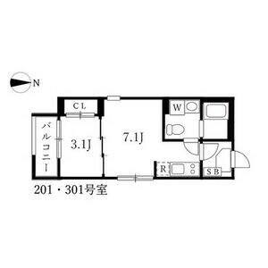 エトワール大曽根の物件間取画像
