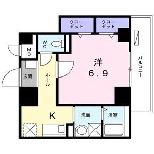クラウザン徳川の物件間取画像