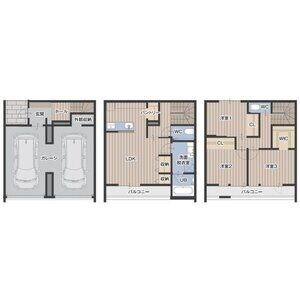 COSMO TERRACEの物件間取画像