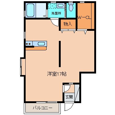 マイハウスⅢの物件間取画像