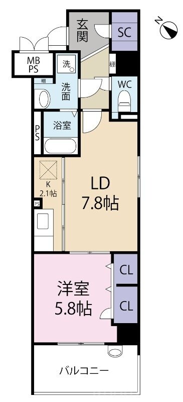 テトラッドの物件間取画像