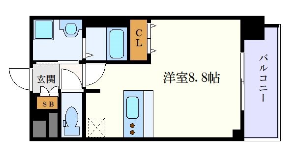 プレサンス桜通グレイスの物件間取画像