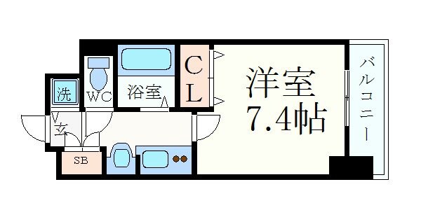 プレサンス名古屋駅前グランヴィルの物件間取画像