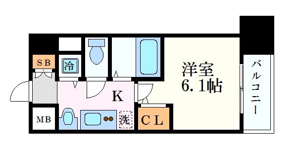 プレサンス桜通グレイスの物件間取画像