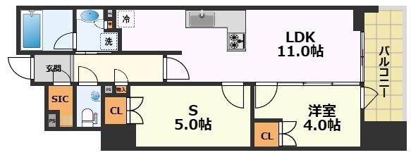 GRAN PASEO名古屋伏見の物件間取画像