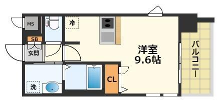 プレサンス久屋大通公園エアリーの物件間取画像