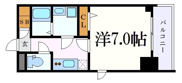エスリード名古屋STATION WESTの物件間取画像