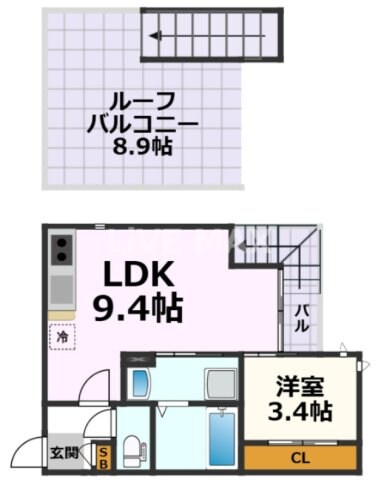 GRANDTIC浅間町の物件間取画像