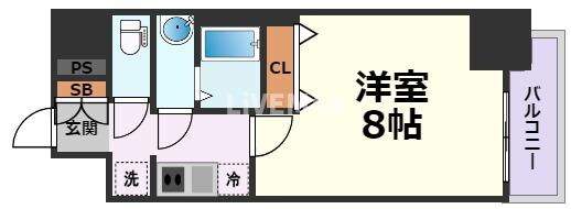 メイクスアート太閤通の物件間取画像