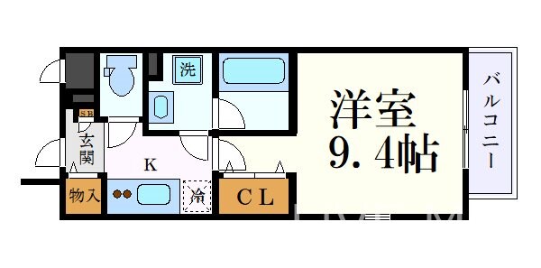 ヴィオラレジデンスの物件間取画像