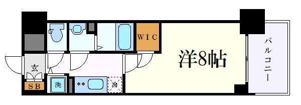 今池駅 徒歩2分 7階の物件間取画像