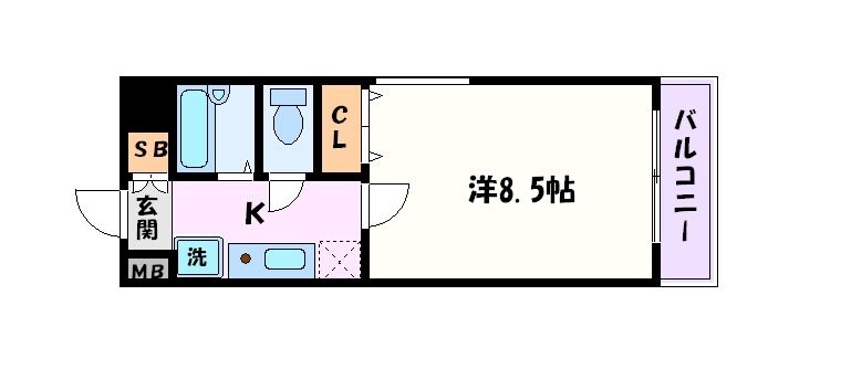 ウェステリア西大須の物件間取画像