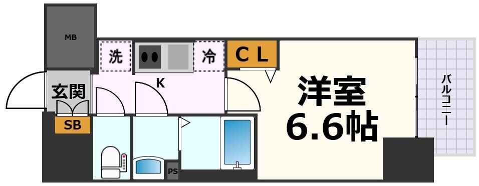 物件間取画像