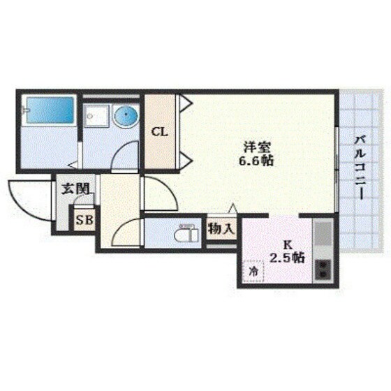 井尻駅 徒歩14分 1階の物件間取画像
